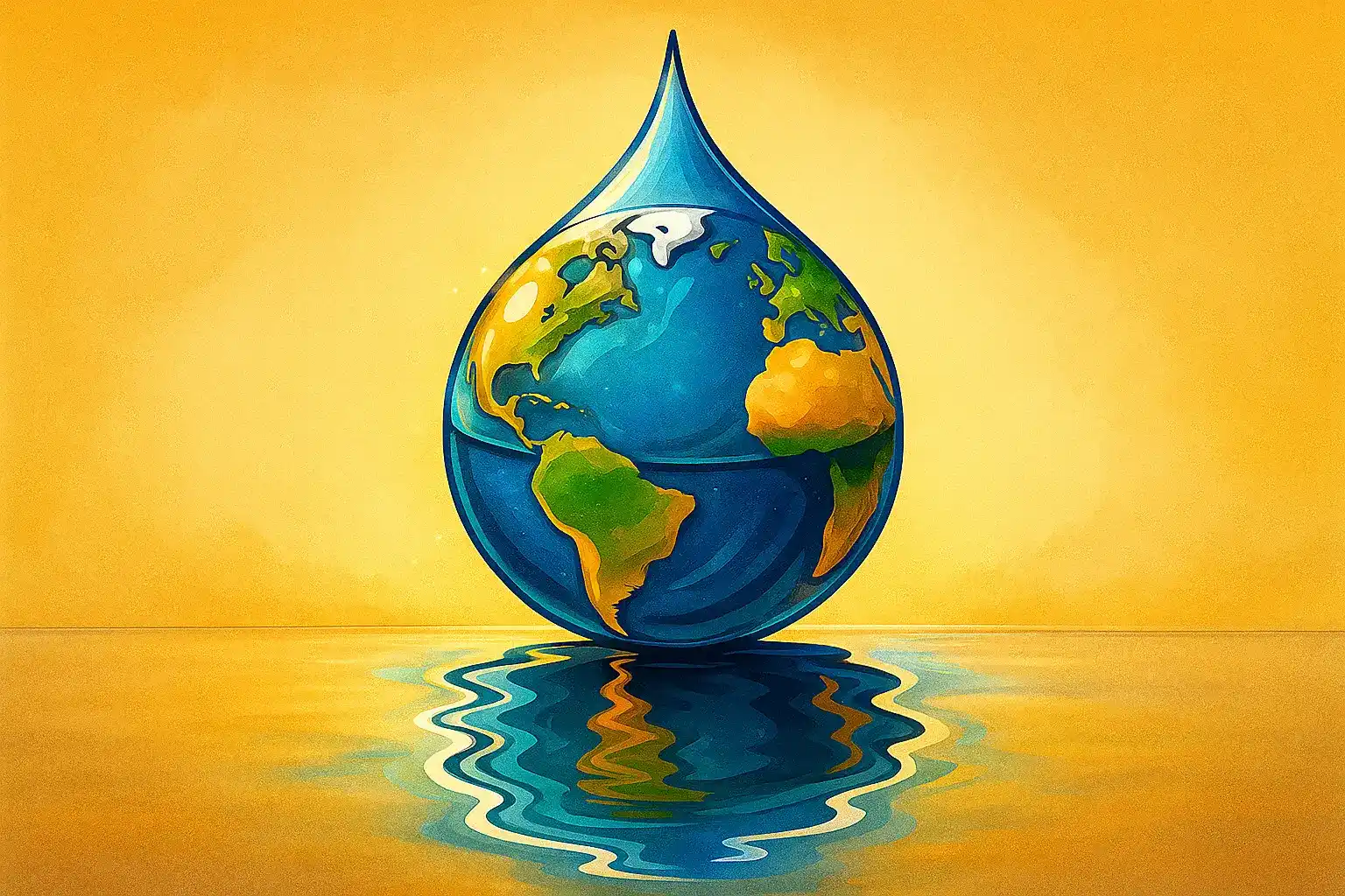 Vattendroppe för vattenbesparingar - Guide för att spara pengar på vatten och värme